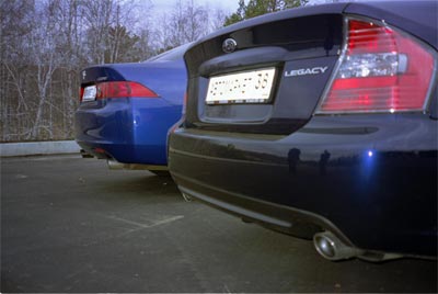 Subaru Legacy. Honda Accord