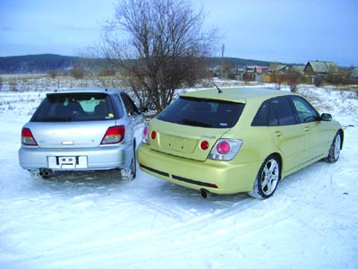  Toyota Altezza Gita / Subaru Impreza Wagon Turbo